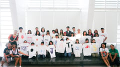 Indigent youth explore their creativity in free art workshops
